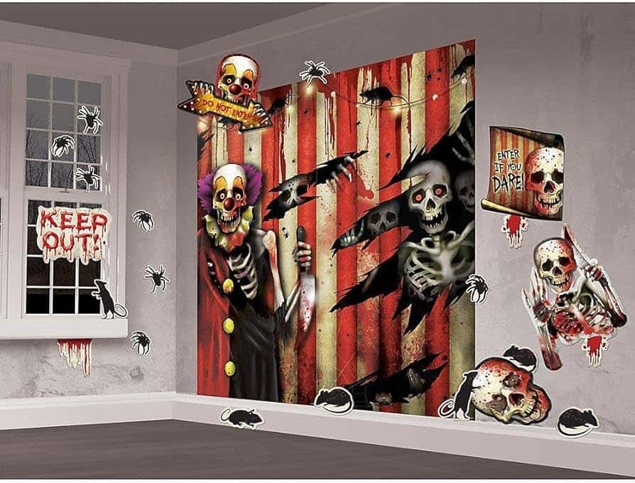 Creepy carnevil dekoracija