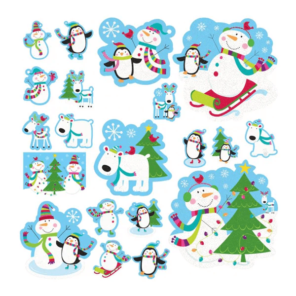 Joyful Snowman cutouts