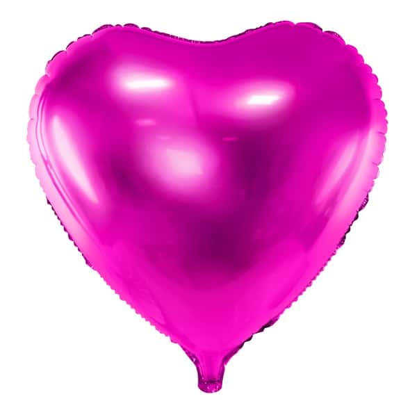 Ciklama balon u obliku srca