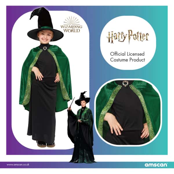 Kostim Profesorica McGonagall 4 - 6 godina, slika 2