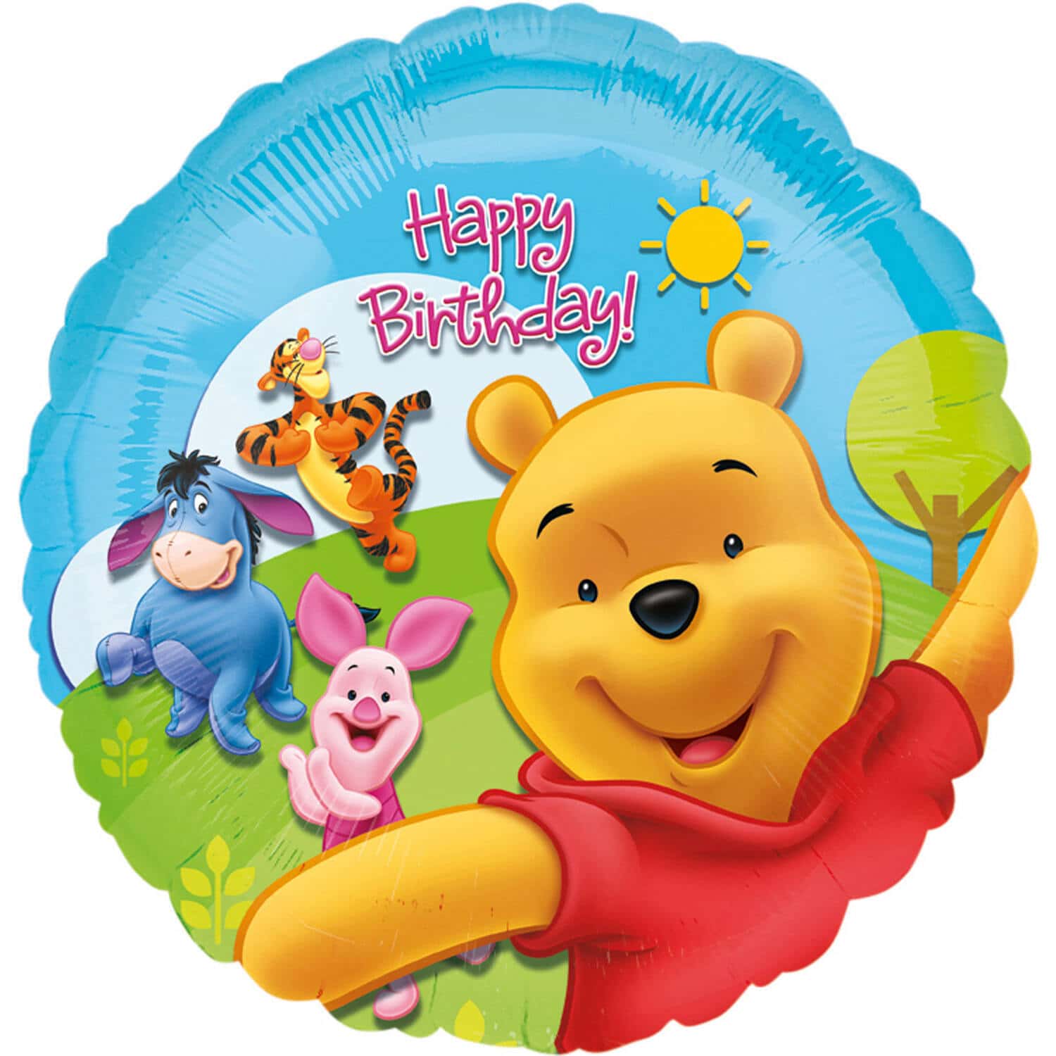 Balon Winnie the Pooh HBD