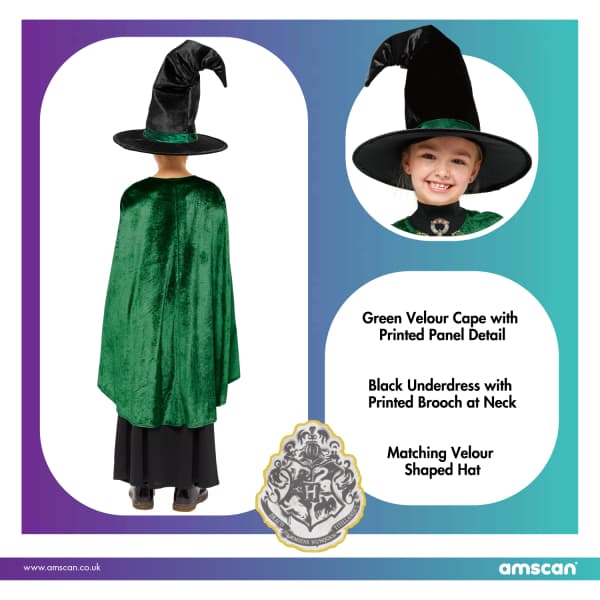 Kostim Profesorica McGonagall 6 - 8 godina 2
