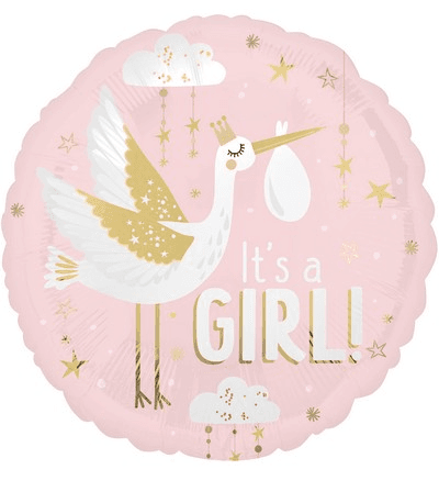Balon Roda - Its a girl 1