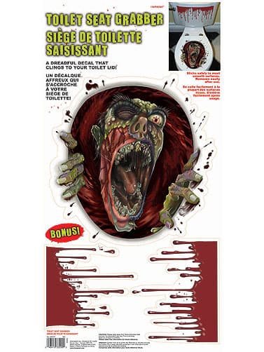 Zombie toilet seat grabber 1