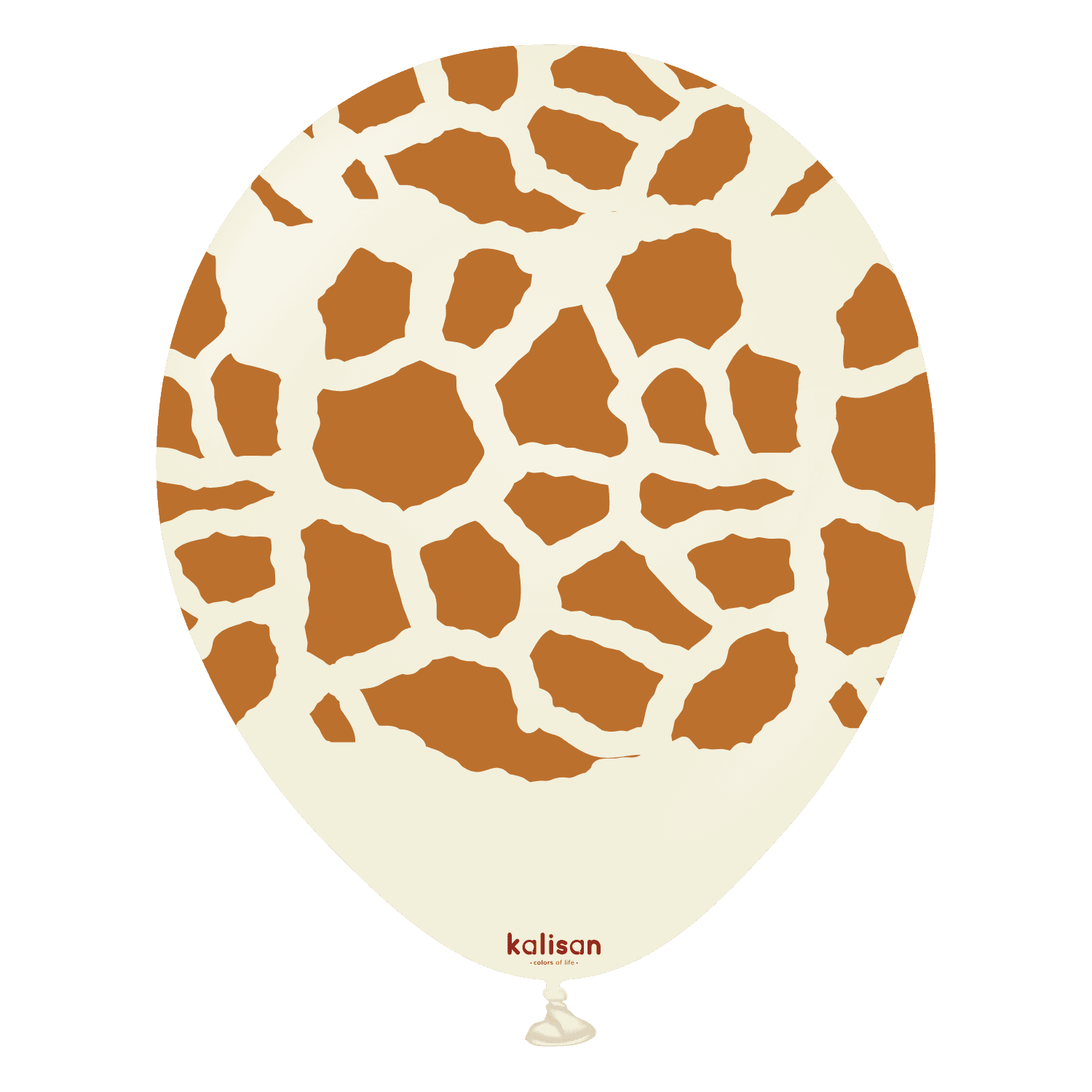 Balon Safari giraffe White sand 12" 1