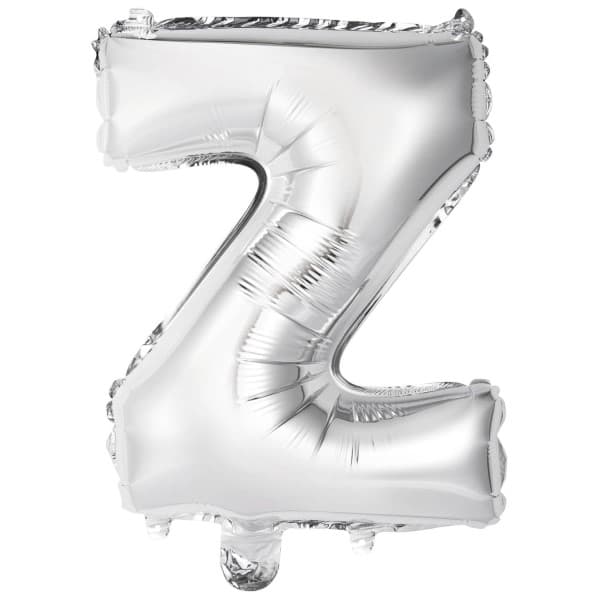 Srebrni balon slovo Z 1