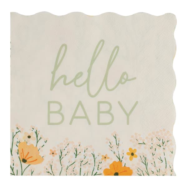 Hello baby cvjetne salvete 1