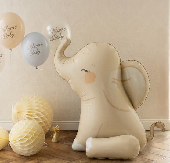 Balon slon u bež boji 2