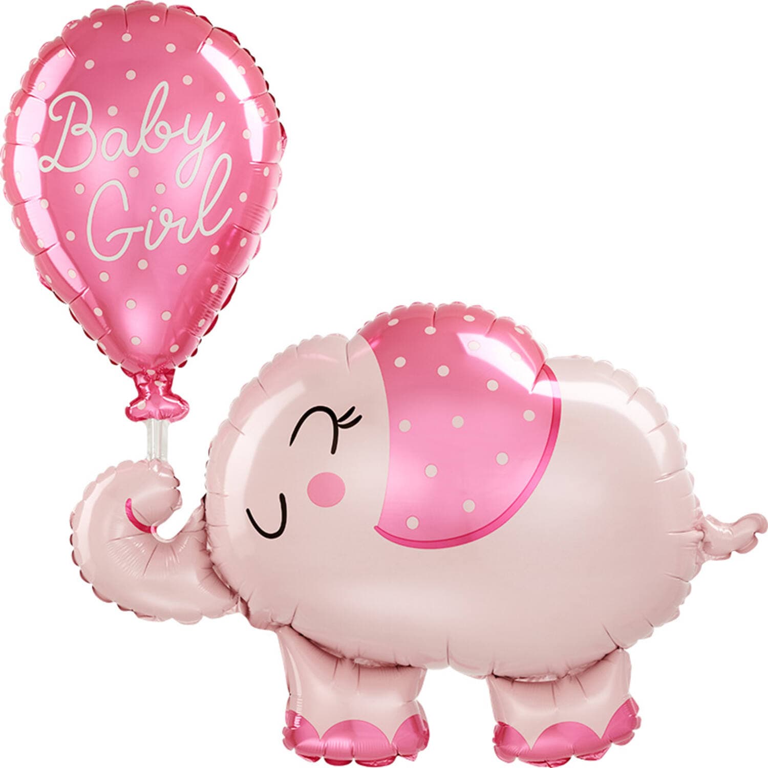 Balon slon Baby girl rozi 1