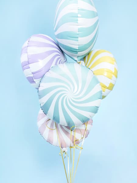 Balon lizalica svijetlo plava 4