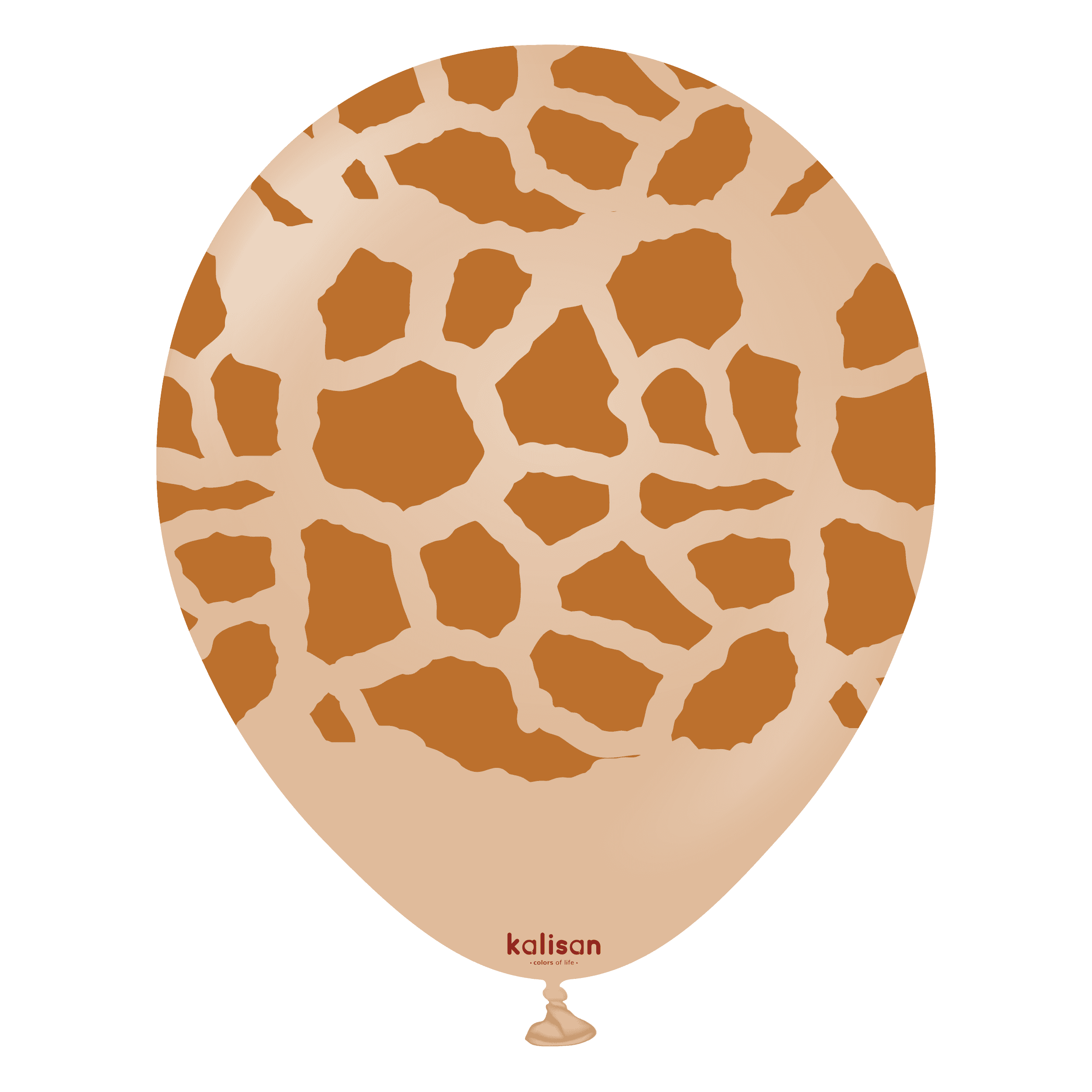 Balon Safari giraffe Desert sand 12" 1