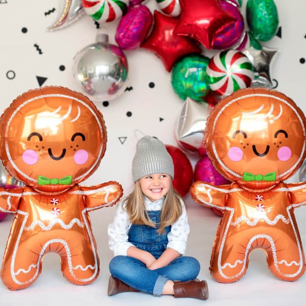 Balon Happy Gingerbread Man 2